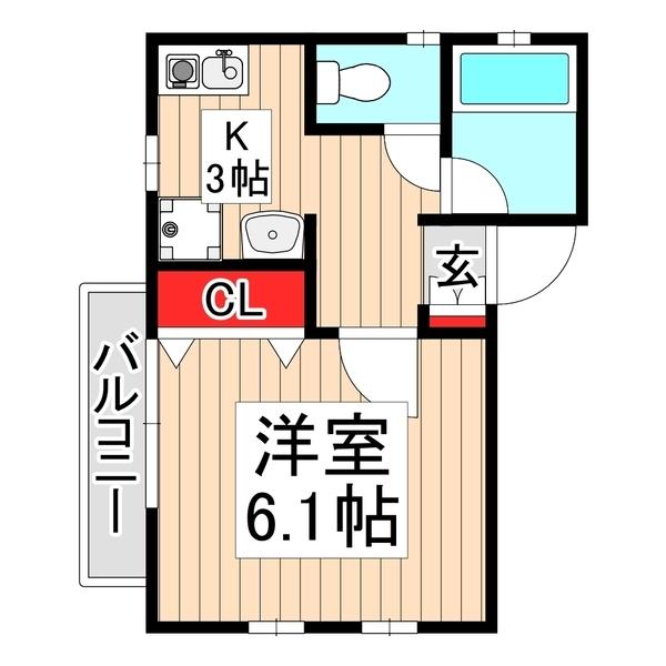 ＧＬＡＮＺ（101） 間取り図画像