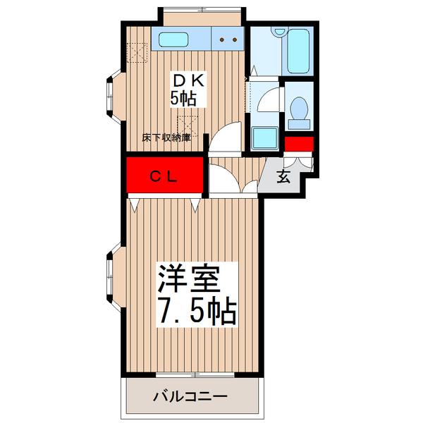 ヴィレレドミール（301） 間取り図画像