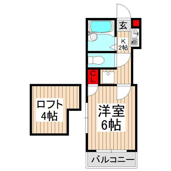 スカイパレス（301） 間取り図画像