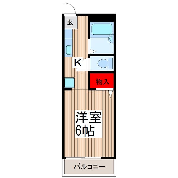 グランディール葵（105） 間取り図画像