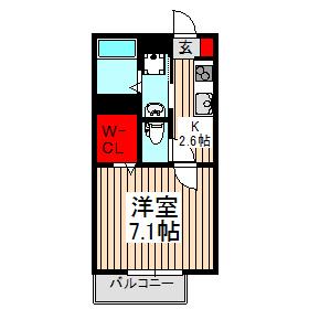 スマイル（201） 間取り図画像