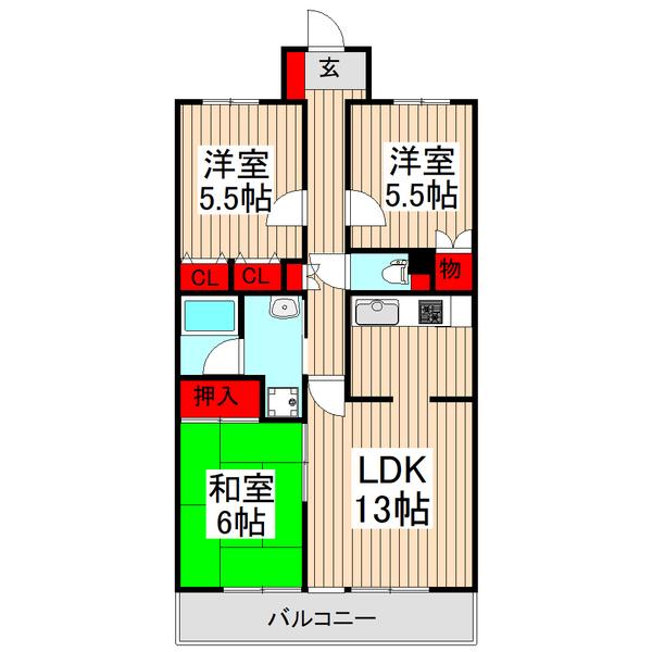  間取り図写真
