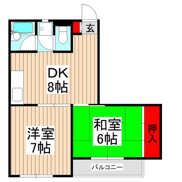 ヴェルデューラ（105） 間取り図画像