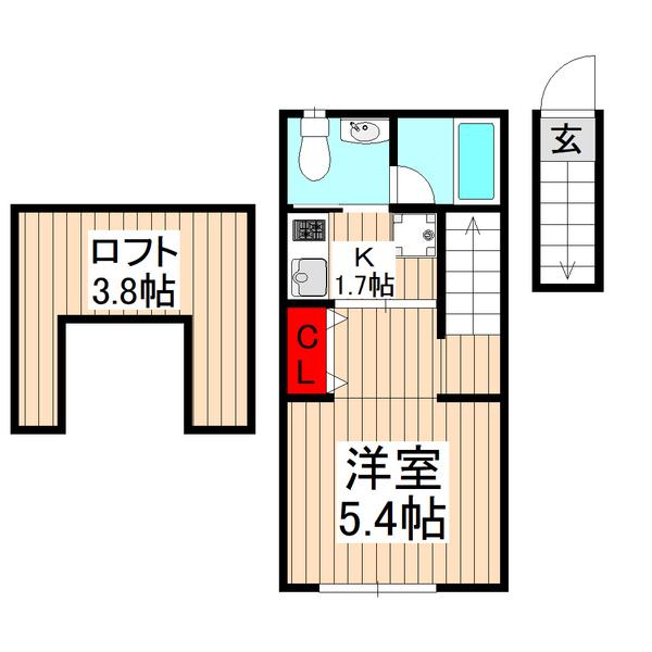 シバリ〜ヒルズ（203） 間取り図画像