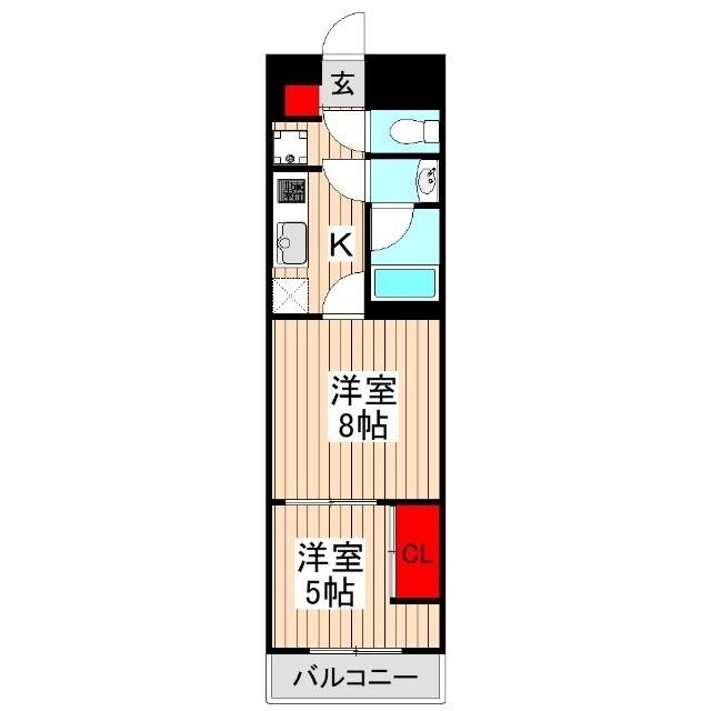 リヴシティ成増ミュジオ弐番館（104） 間取り図画像