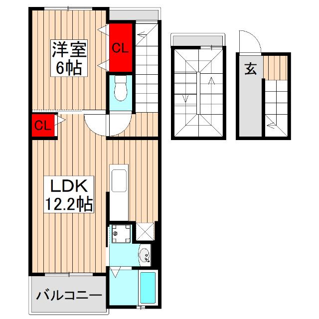 ジュネス（303） 間取り図画像