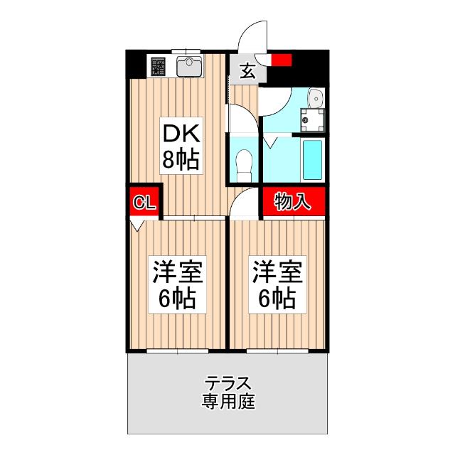 メゾン大泉（103） 間取り図画像