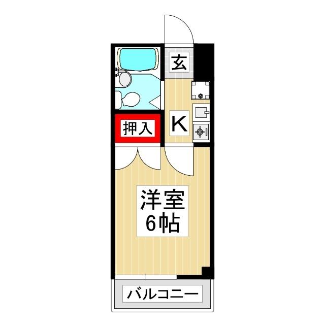 鶴寿館（102） 間取り図画像