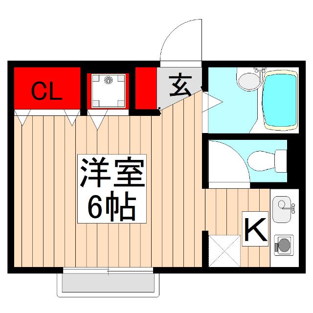 フローレンス平和台（107） 間取り図画像