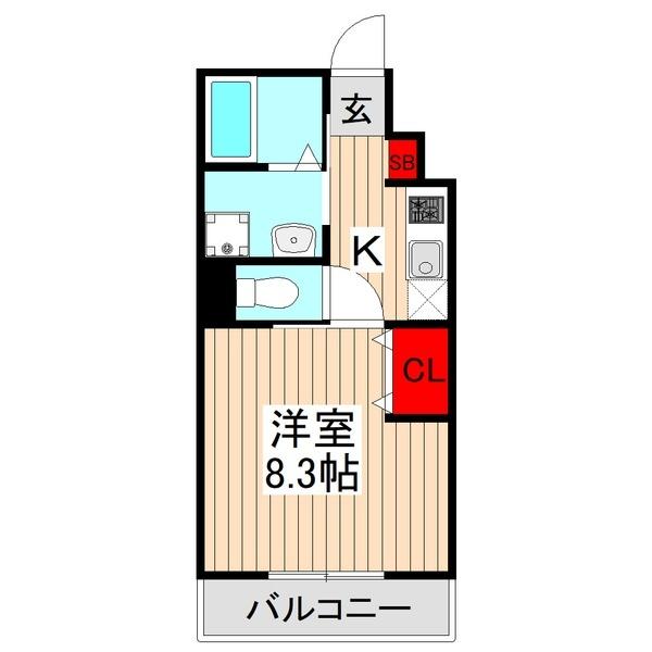 エクセレント和光（203） 間取り図画像