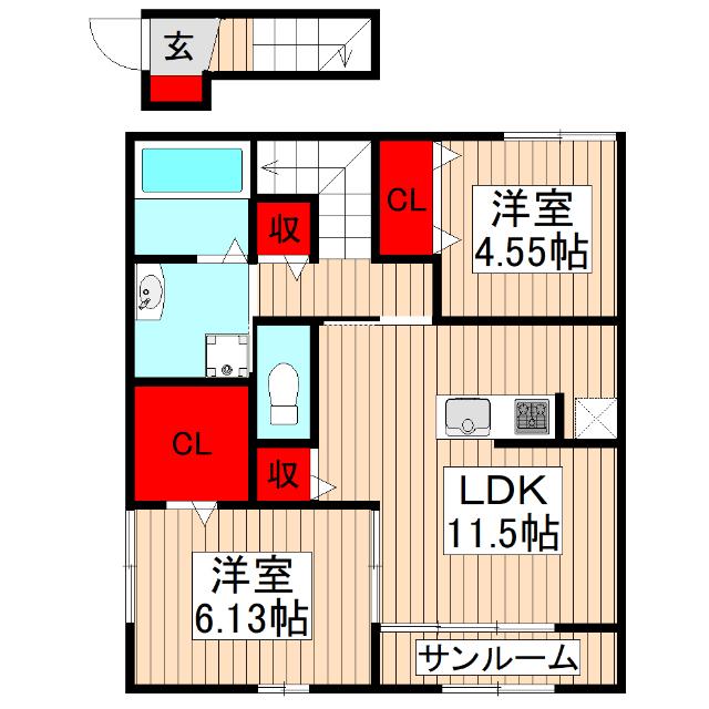 間取り図写真
