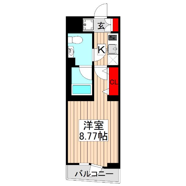 ＭＡＸＩＶ成増（208） 間取り図画像