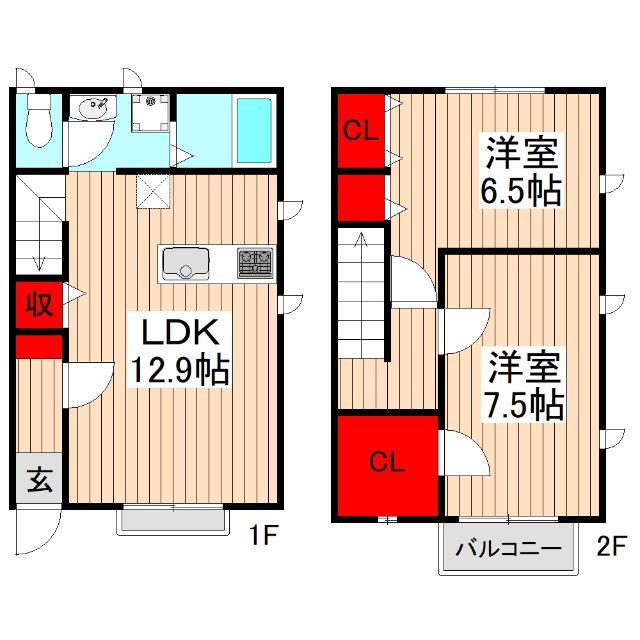  間取り図写真