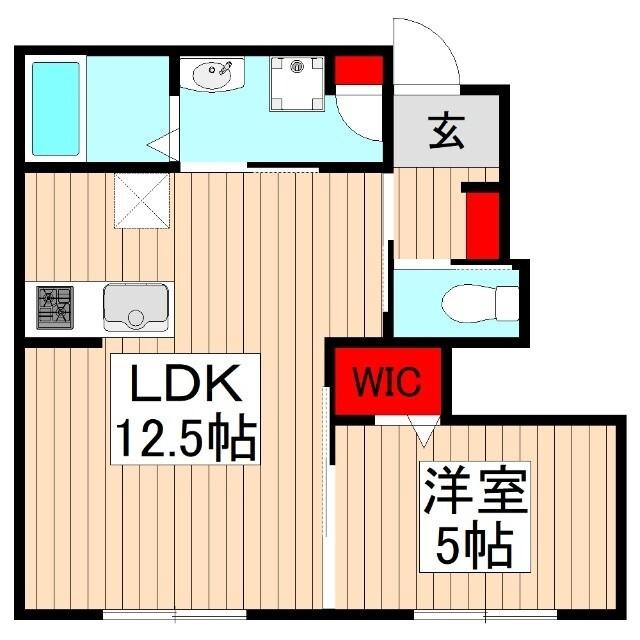 ディコトーネⅢ（102） 間取り図画像