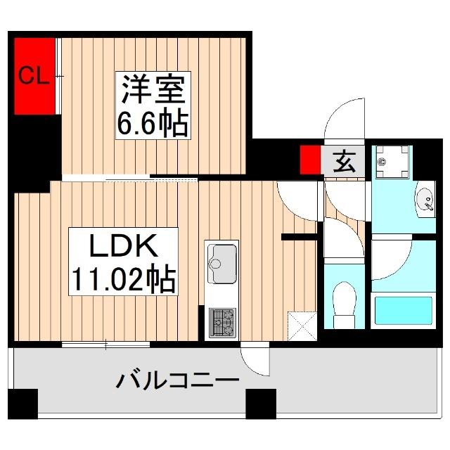 プレール・ドゥーク練馬北町（801） 間取り図画像