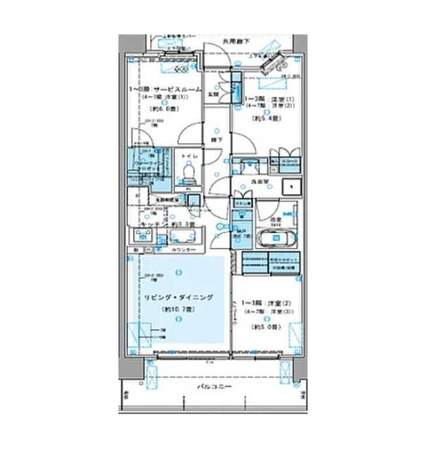  間取り図写真