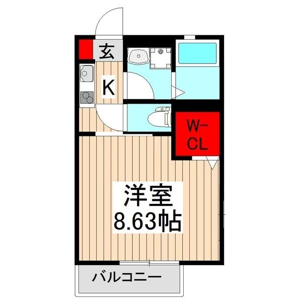 モナリエ旭（201） 間取り図画像