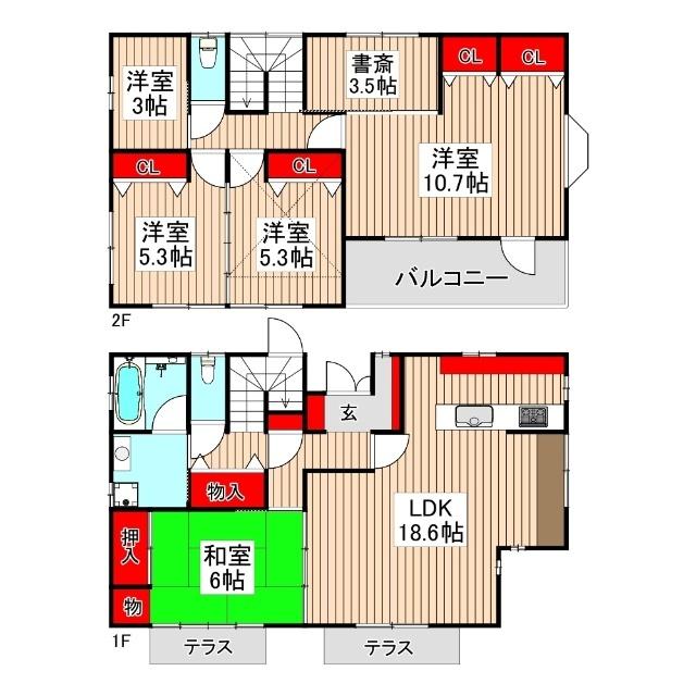  間取り図写真