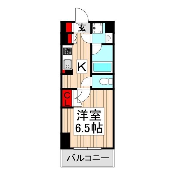 パークアクシス赤塚（812） 間取り図画像