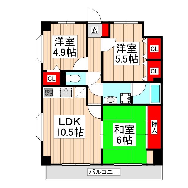  間取り図写真