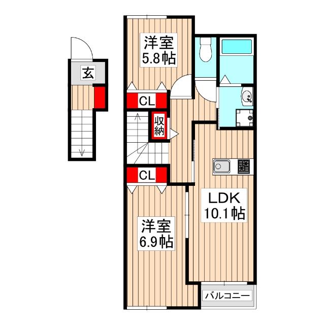  間取り図写真