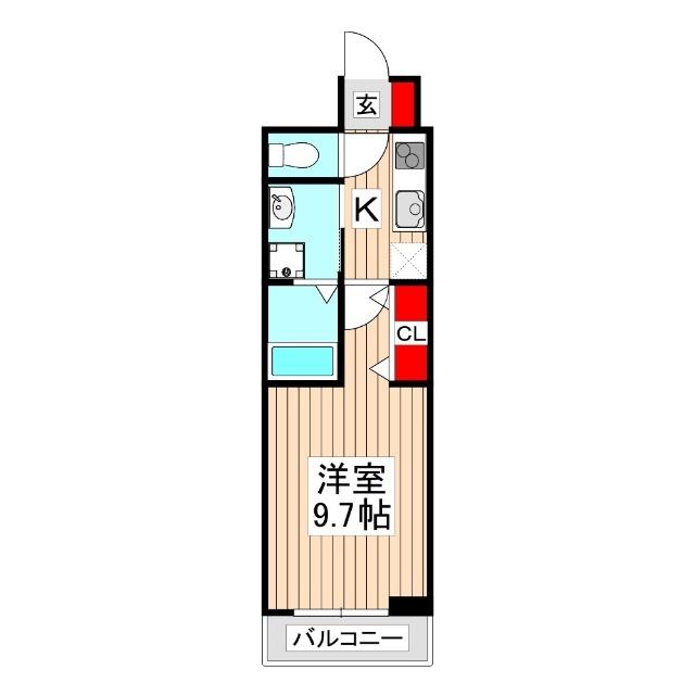 ジェルメM（203） 間取り図画像