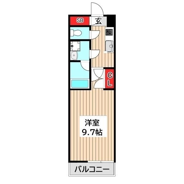 エナジー（203） 間取り図画像