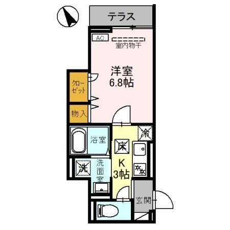 D-Sereno志木幸町（302） 間取り図画像