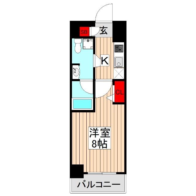 パティーナ東武練馬（501） 間取り図画像