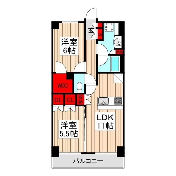 コンフォリア成増グリーンサイド（706） 間取り図画像