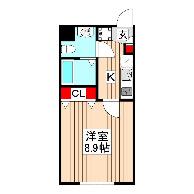 フラシア東武練馬（104） 間取り図画像