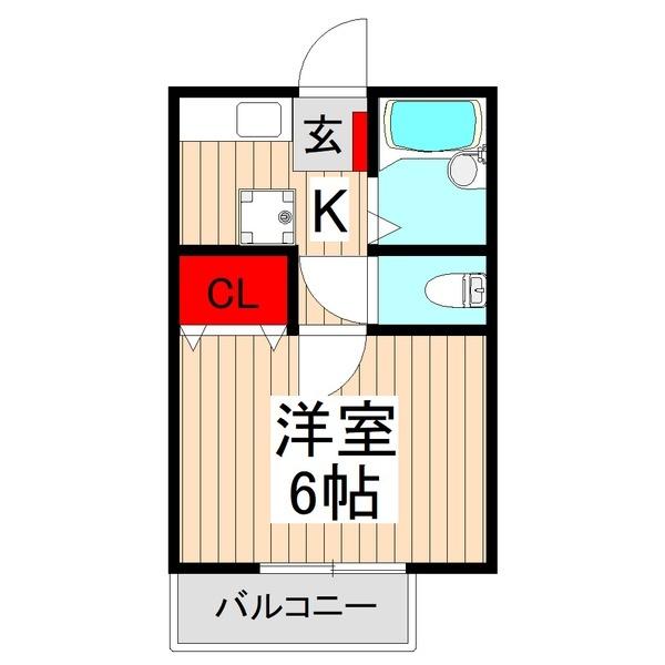 ソレアードカピターレ（205） 間取り図画像