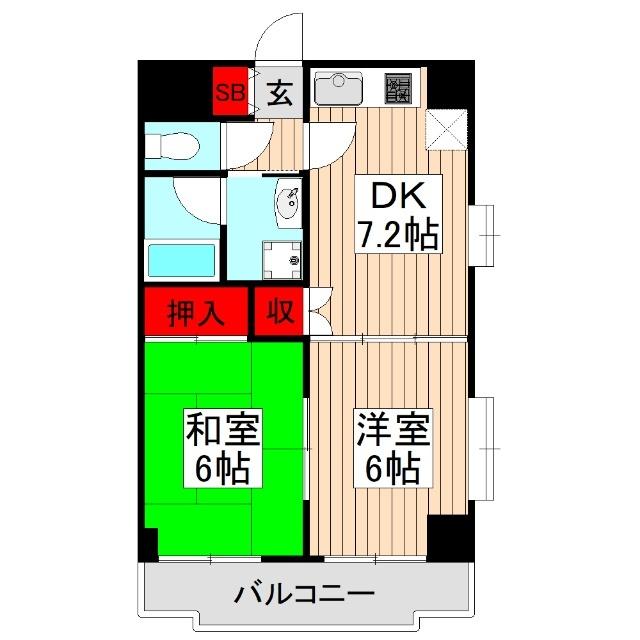 カーサ・プリモ（501） 間取り図画像