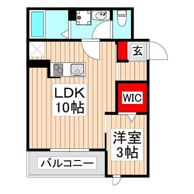 ヒカルサ志木（202） 間取り図画像