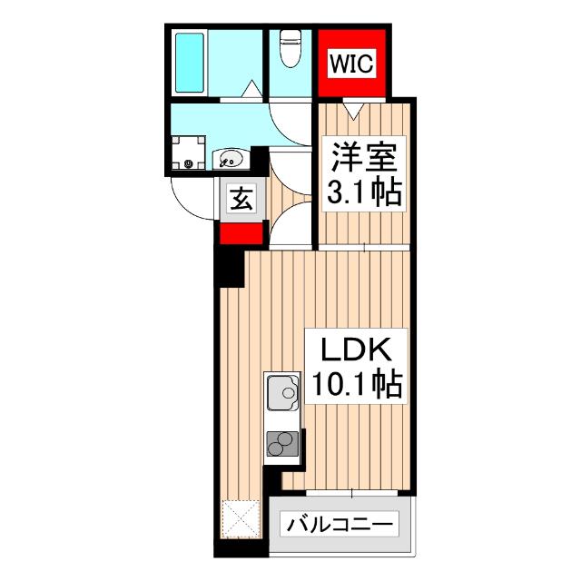 ヒカルサ志木（103） 間取り図画像