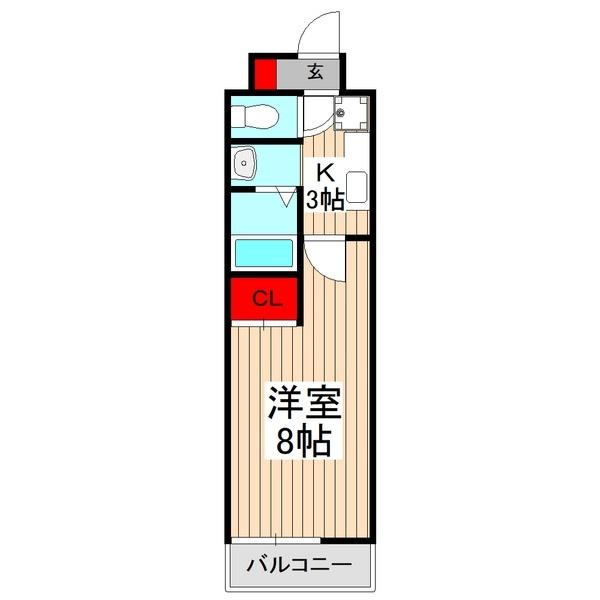 ユニテ朝霞台（201） 間取り図画像