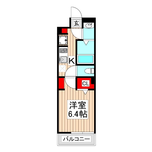 リブリ・フェリス（103） 間取り図画像