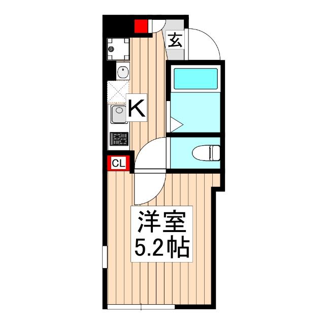 グランクオール氷川台（202） 間取り図画像