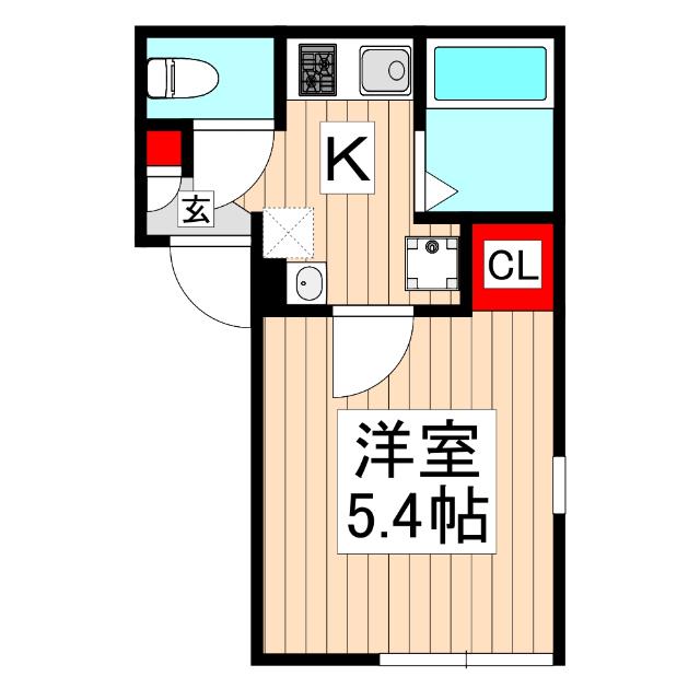 グランクオール氷川台（403） 間取り図画像