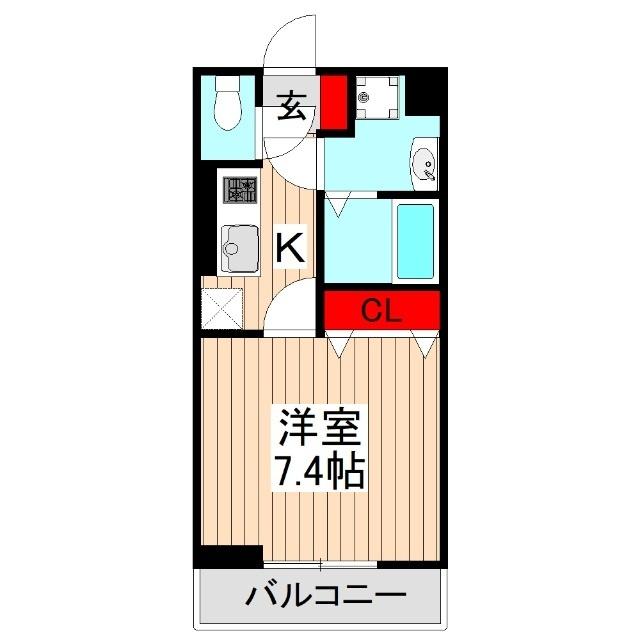 ブレイブ・ブロッサム（306） 間取り図画像