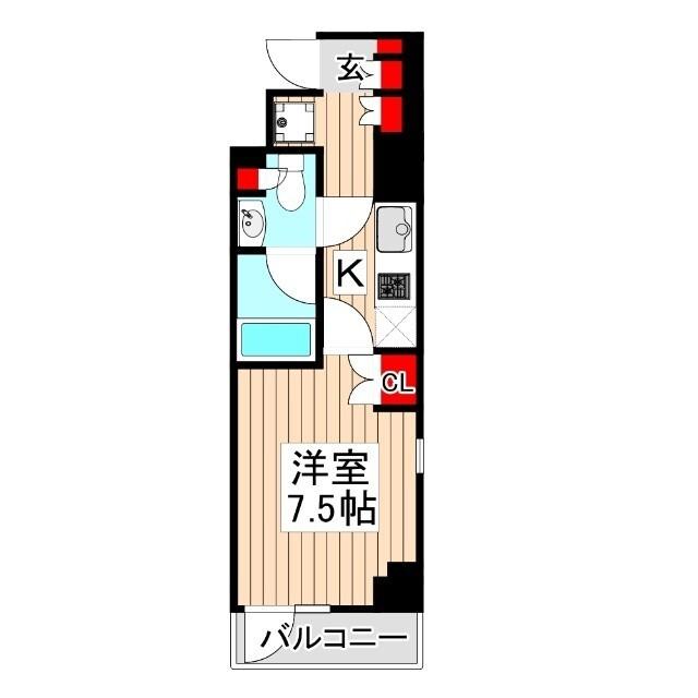 パークアクシス成増二丁目（809） 間取り図画像