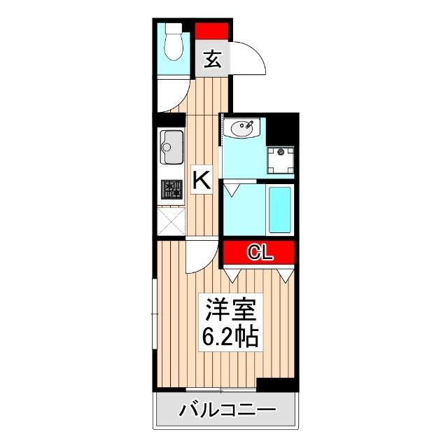 クリエスト（102） 間取り図画像