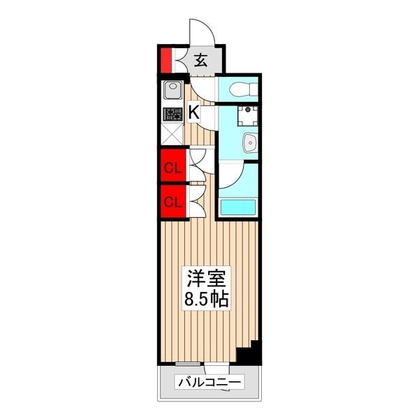 Ｌａ　Ｄｏｕｃｅｕｒ成増（206） 間取り図画像