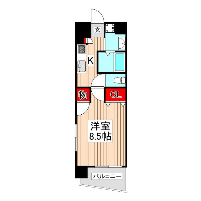 リヴェール（505） 間取り図画像