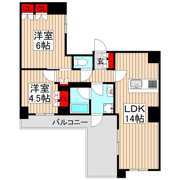コンフォリア成増グリーンサイド（610） 間取り図画像