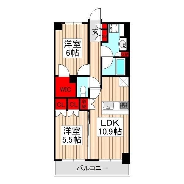 コンフォリア成増グリーンサイド（806） 間取り図画像