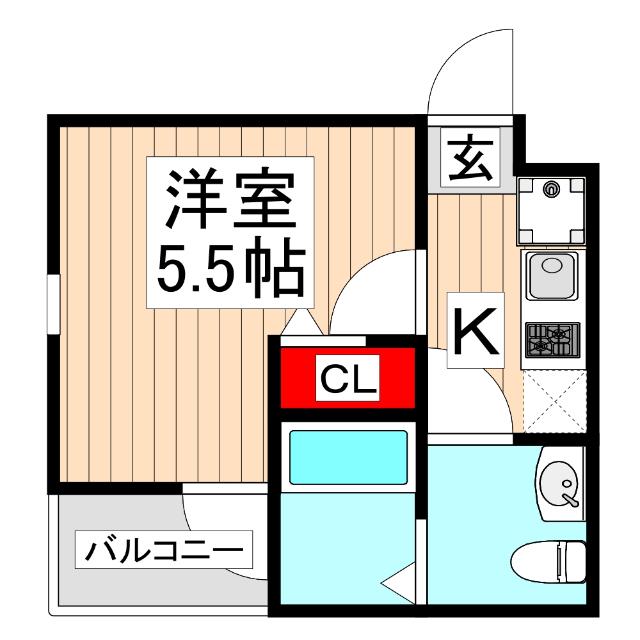 モダンアパートメント上板橋（101） 間取り図画像