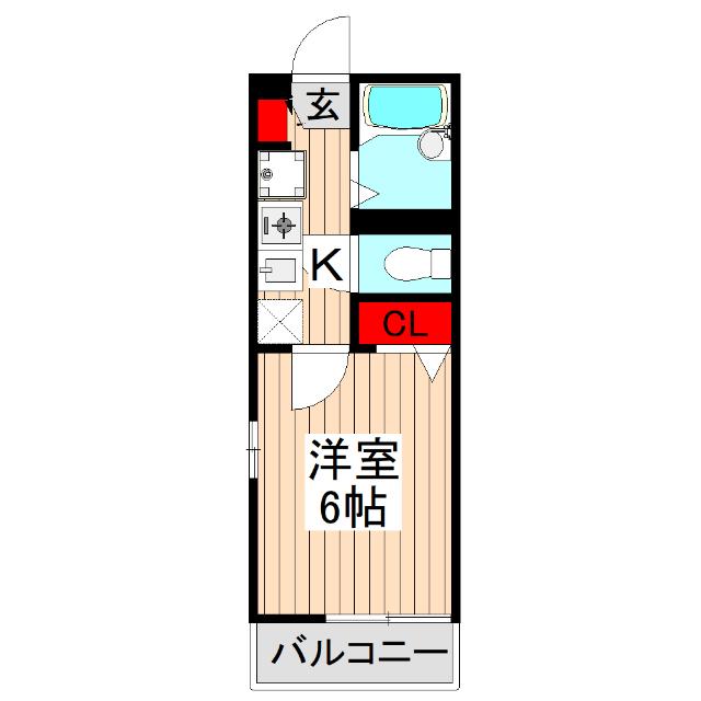 タントハウス（102） 間取り図画像
