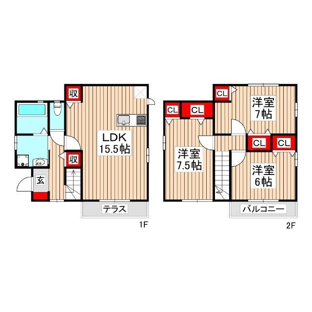  間取り図写真