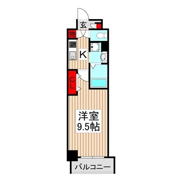 サンテアネックス（502） 間取り図画像